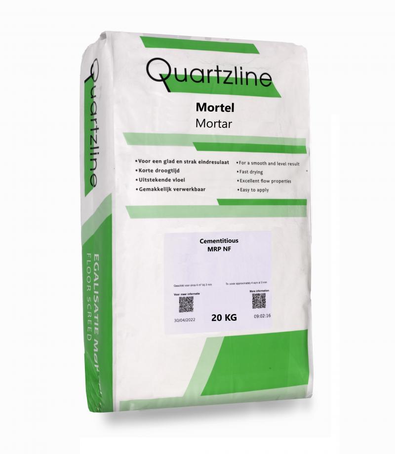 Quartzline Cementitious MRP NF, snel drogend mortel