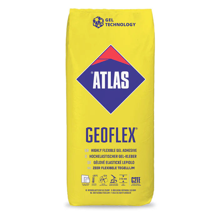 Atlas Geoflex zeer flexibele tegellijm 25 KG (C2TE 2-15 mm)