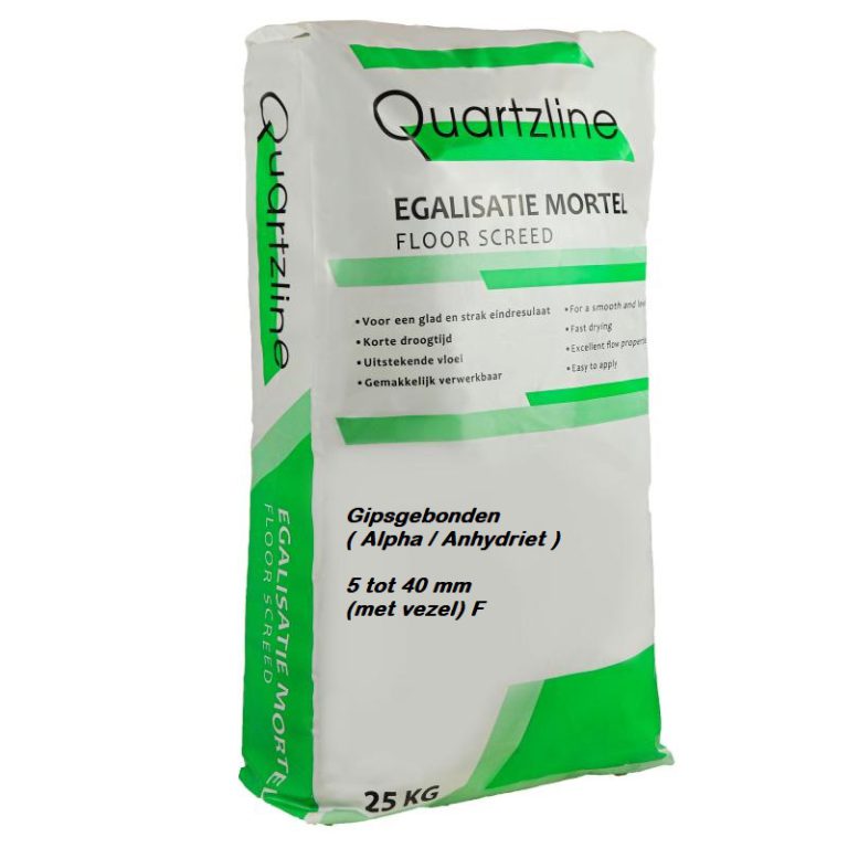 Quartzline Alpha SL underlayment ( 5-40mm ) F 25kg Egaline