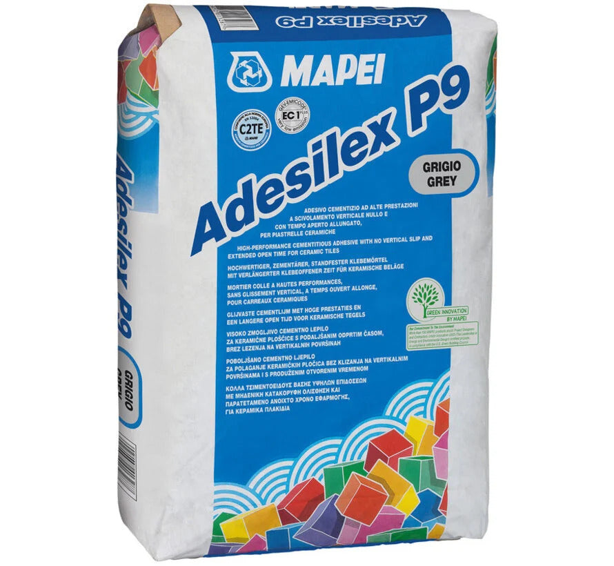 Mapei tegellijm Adesilex P9 grijs 25 KG